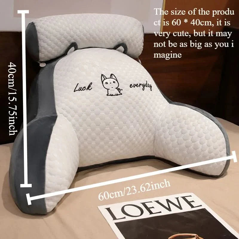 Adjustable Pillow for Reading Support