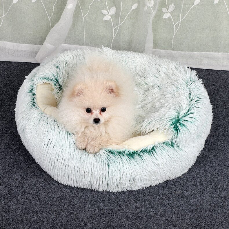 FelineNest - Enclosed Cat Bed with Luxurious Cushioning