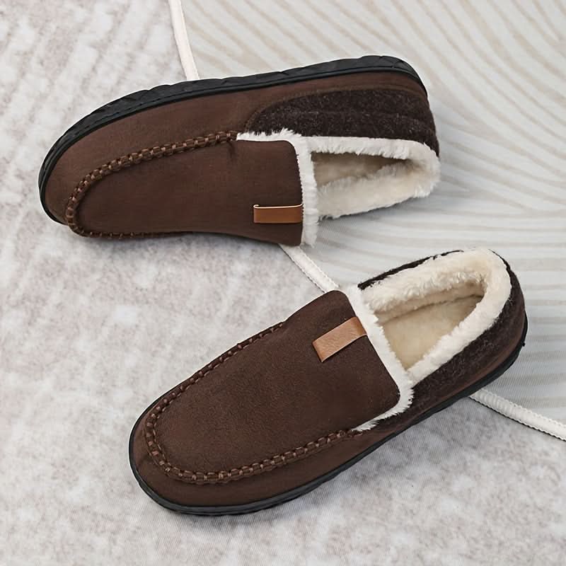 CozyWool Loafers - Soft and Warm Slippers for Winter Relaxation