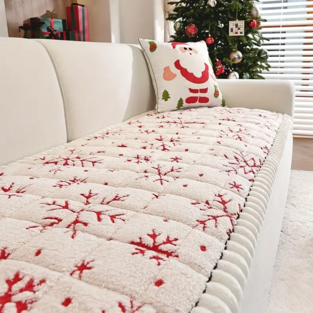 JollyComfort - Festive Microfiber Sofa Protector for 1-4 Seat Sofas