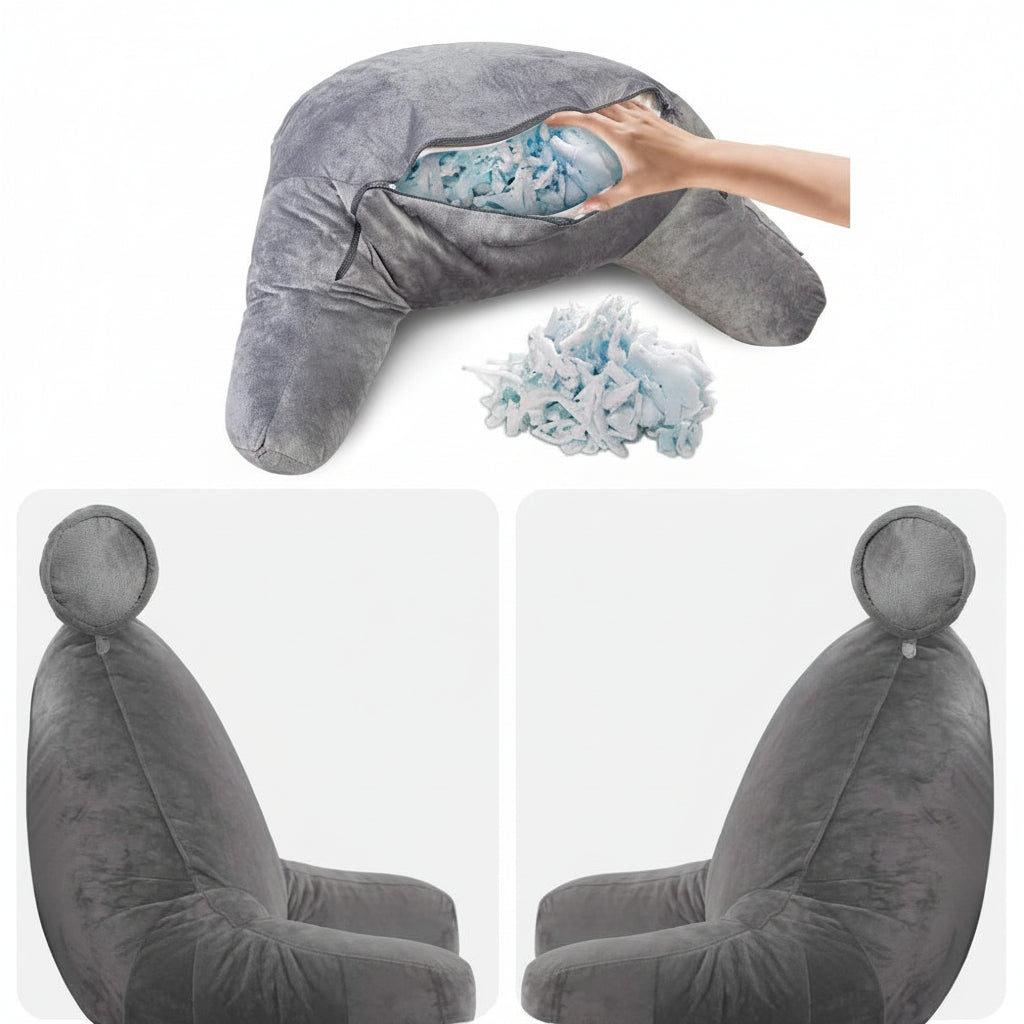 SnugglePillow – Ultimate Comfort for Reading and TV Time