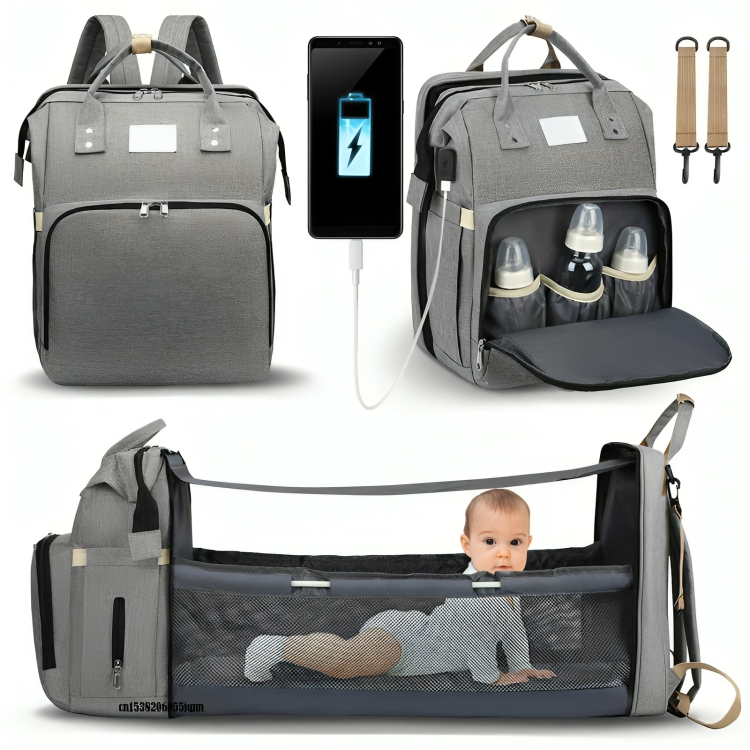 Baby Carrier with Crib – Carry Everything Your Baby Needs