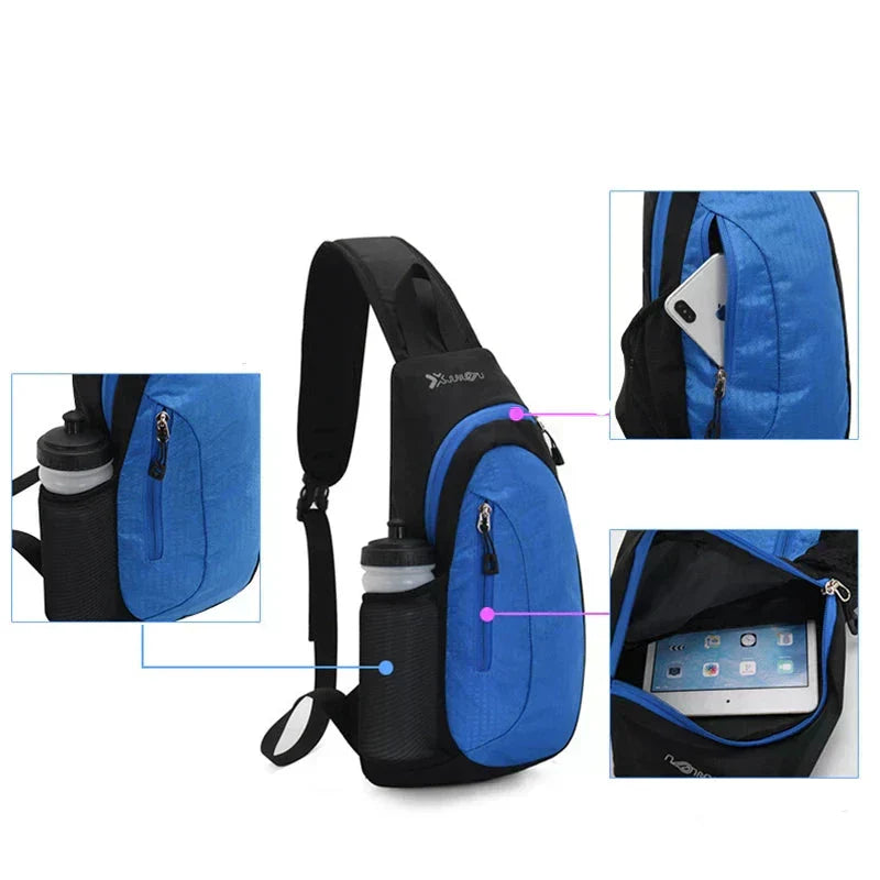AdventureReady Waterproof Sling Bag for Travel and Daily Life