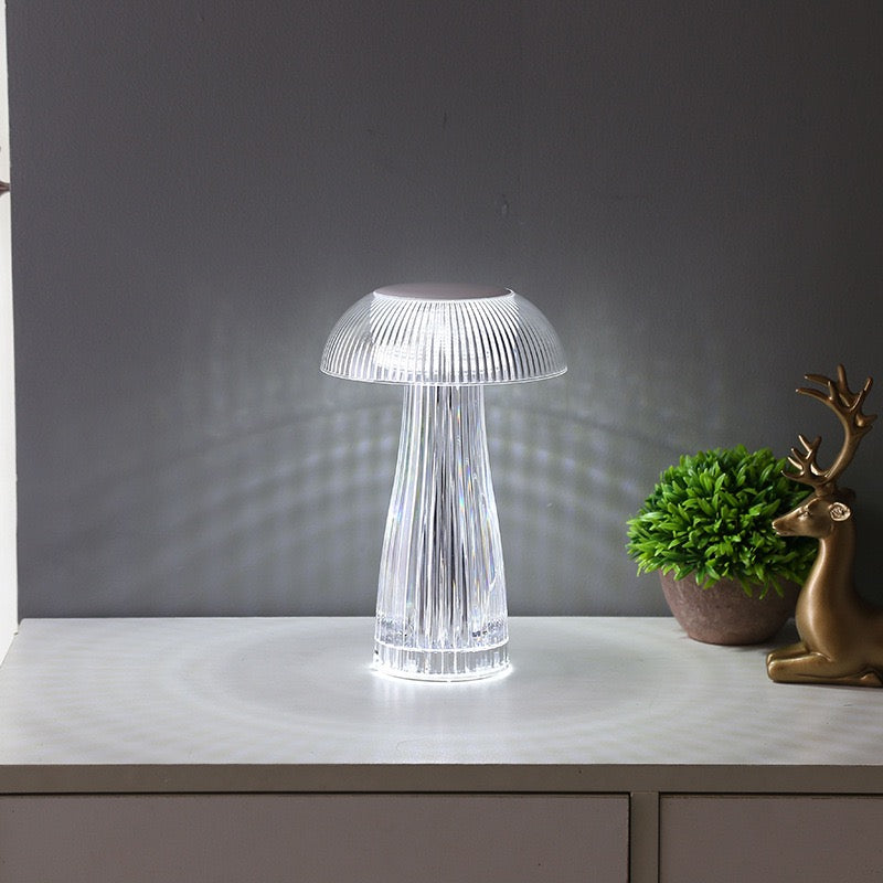 Elegant Jellyfish Touch Control LED Night Lamp with Dimming