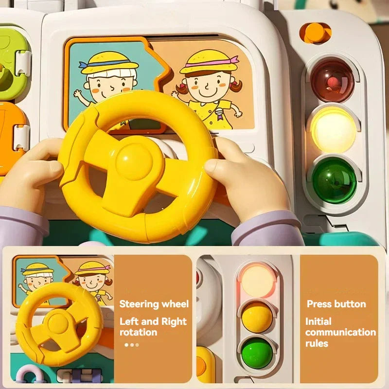 Explore & Learn Interactive Activity Board for Kids