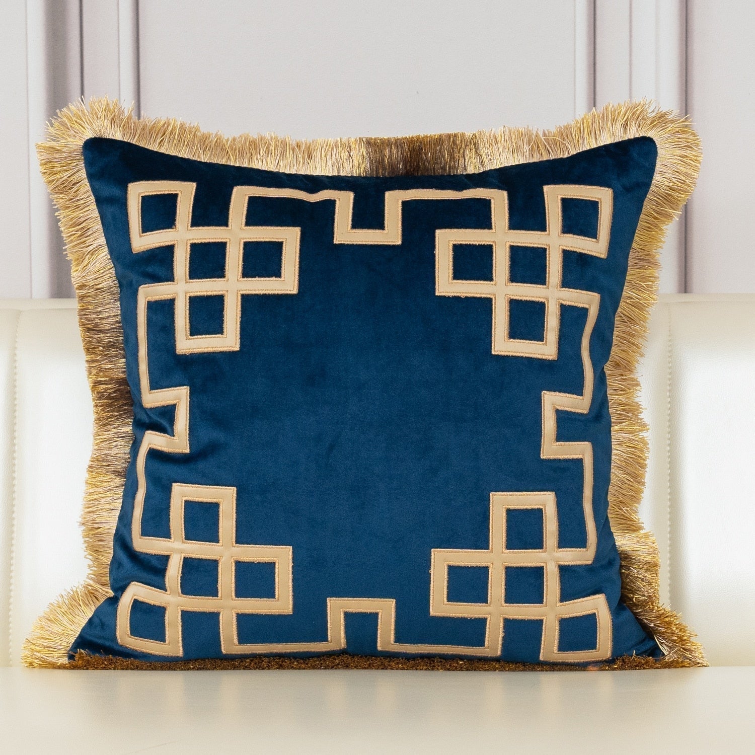 Elegant Embroidered Cushion Cover for Stylish Decor