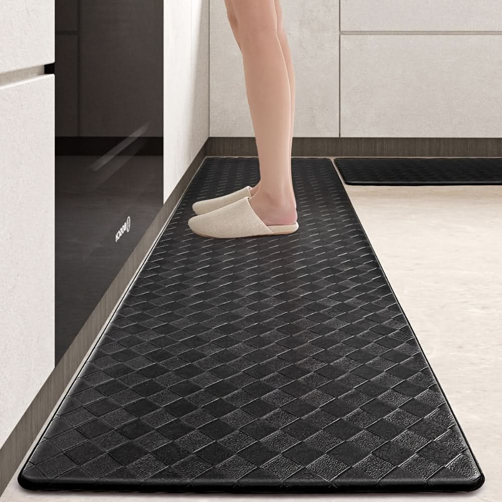 Comfortable Non-Slip Kitchen Rug - Cushioned Anti-Fatigue Mat