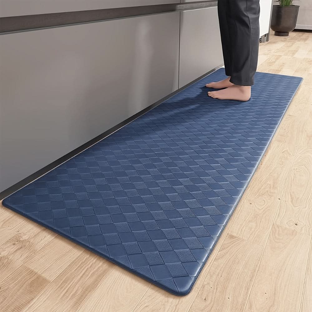 Comfortable Non-Slip Kitchen Rug - Cushioned Anti-Fatigue Mat