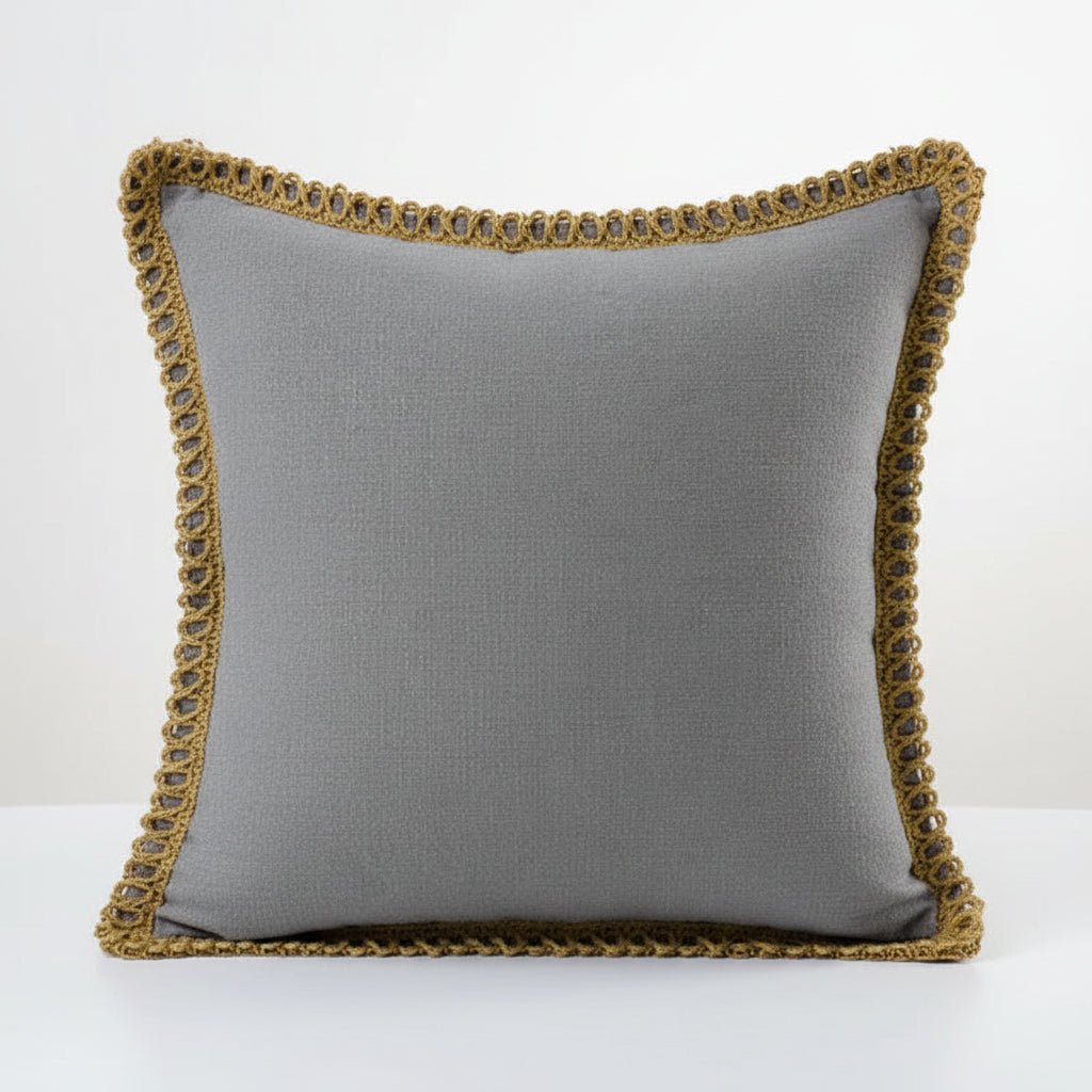 Chic Parisian-Inspired Cushion Cover for Stylish Interiors