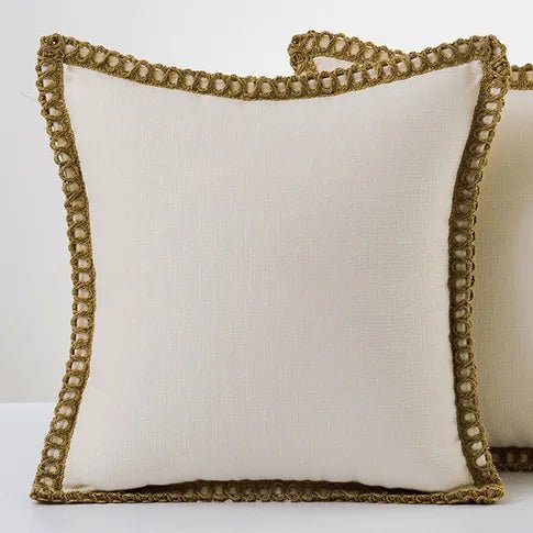 Chic Parisian-Inspired Cushion Cover for Stylish Interiors