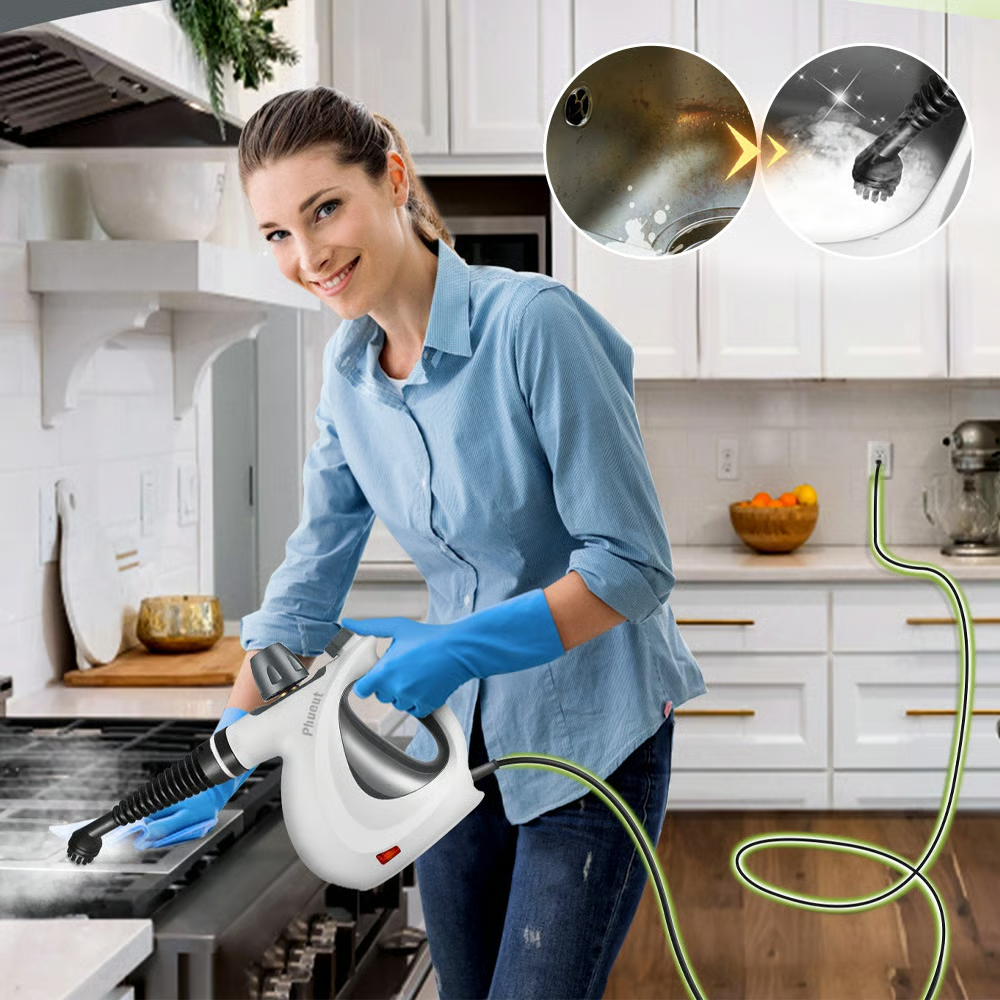 Steam Cleaner | High-Temperature Steam for Dirt Removal | Chemical-Free Cleaning