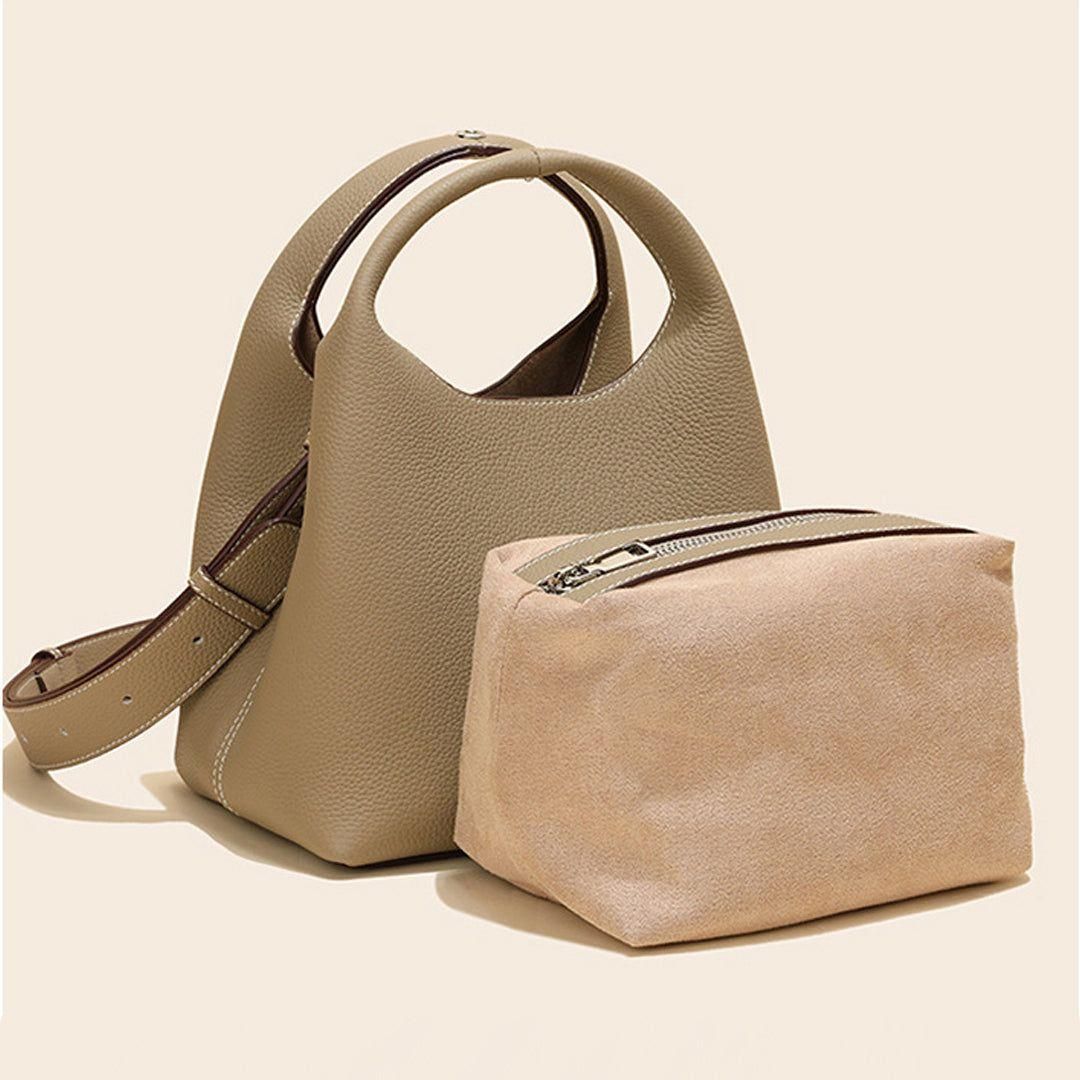 Sophisticated Leather Shoulder Bag for Daily Elegance