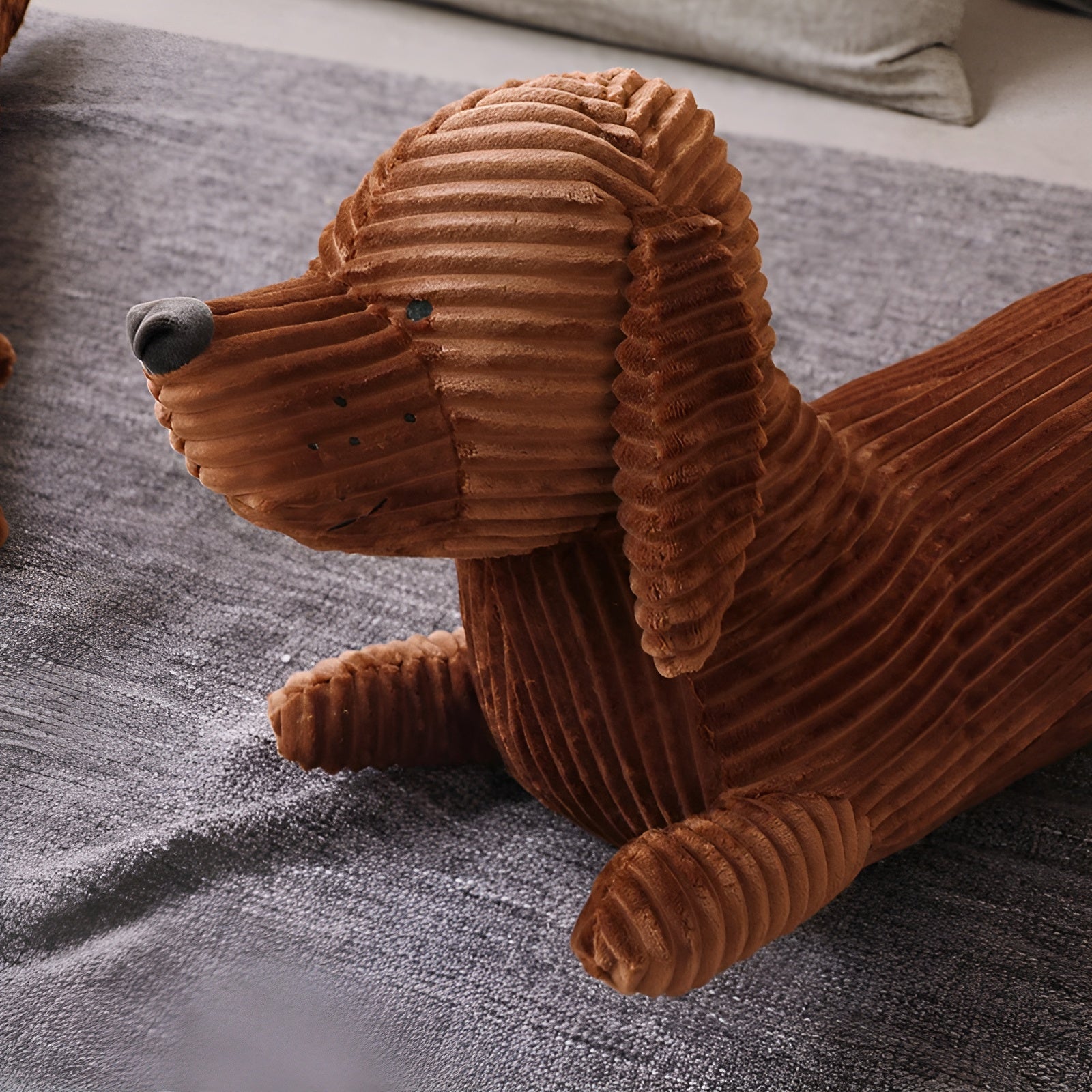 Harmonious Hound – Supportive Dachshund Shaped Cushion