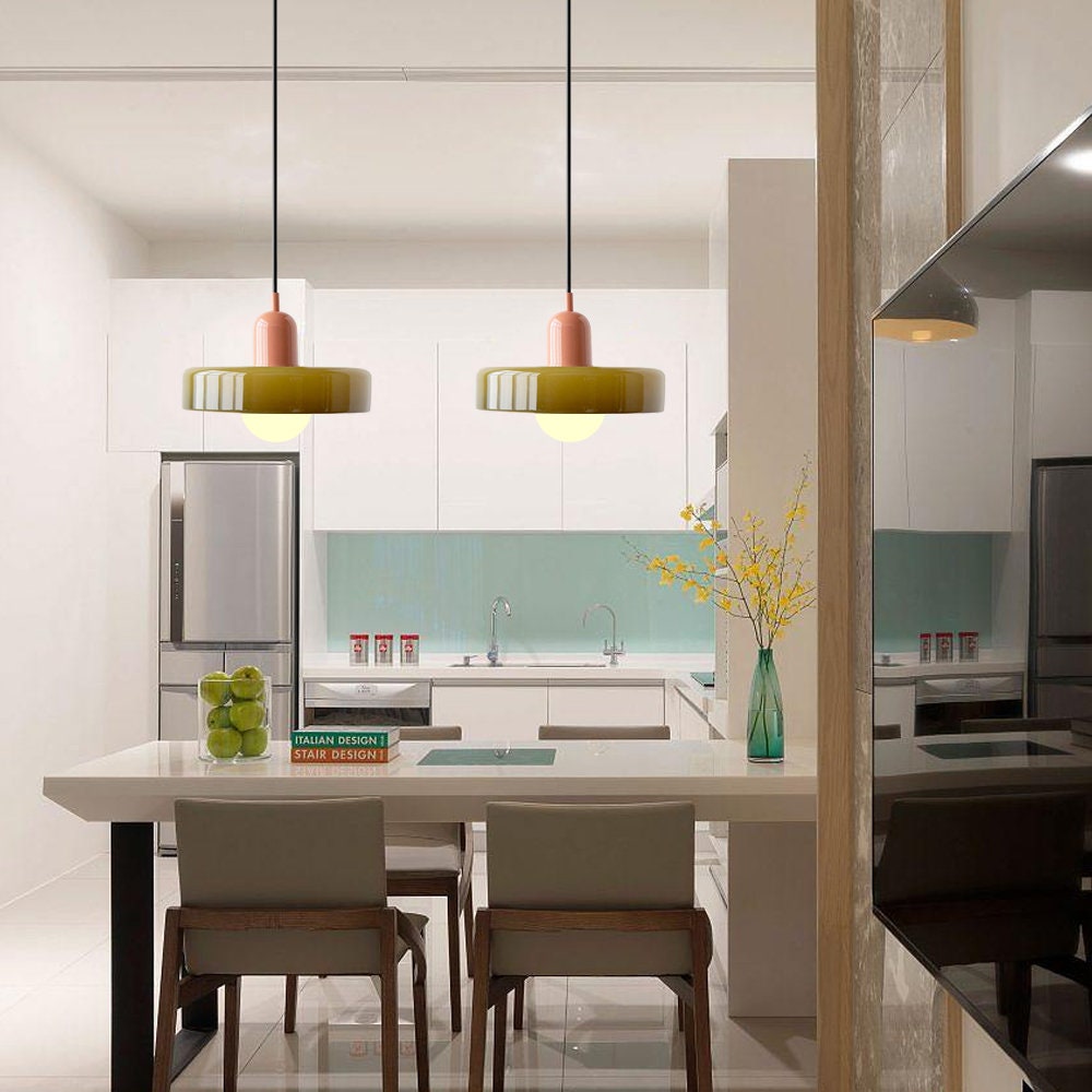 Ceiling Light | Glass Design Pendant Lamp | Glare-Free Ambient Lighting