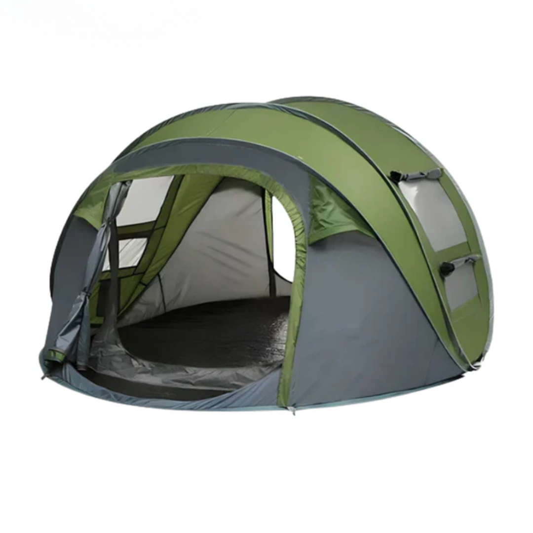 Quick-Setup 4-Person Camping Tent - Waterproof & Portable
