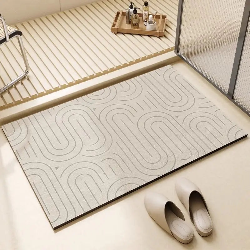 Quick-Dry Non-Slip Bathroom Mat for Ultimate Comfort