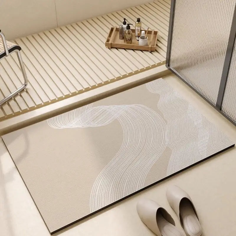 Quick-Dry Non-Slip Bathroom Mat for Ultimate Comfort