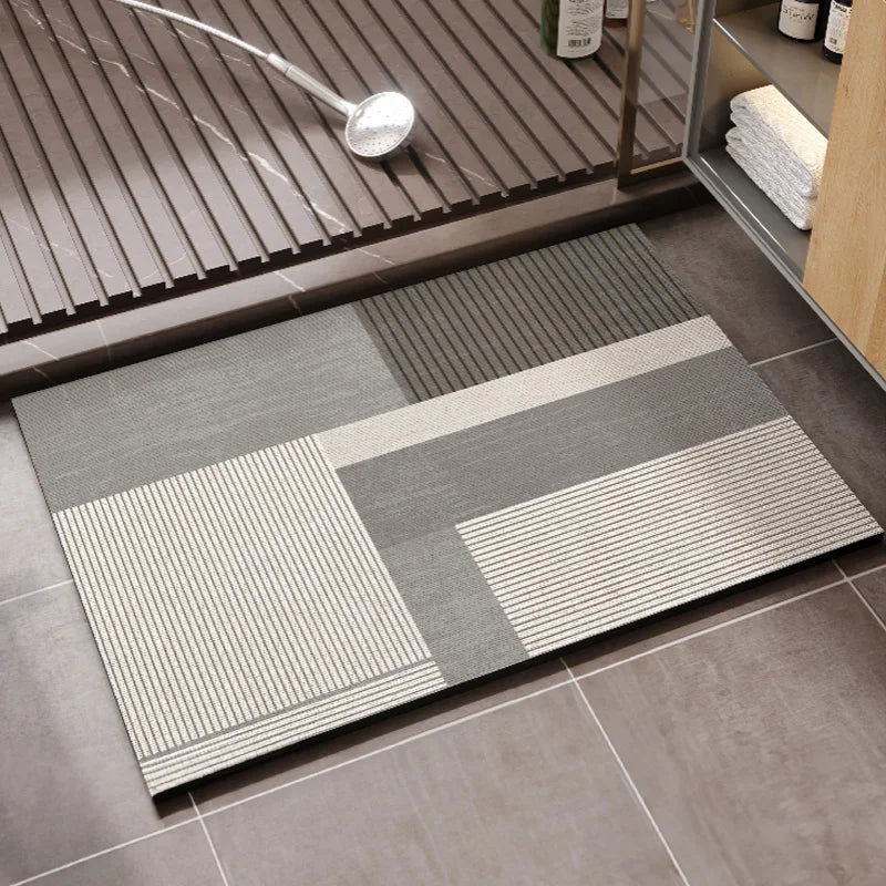 Quick-Dry Non-Slip Bathroom Mat for Ultimate Comfort