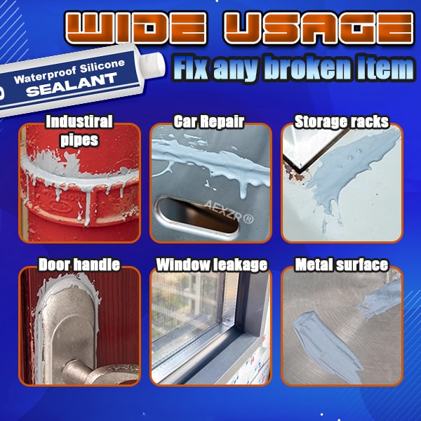 Waterproof Silicone Sealant - Weather Resistant Adhesive