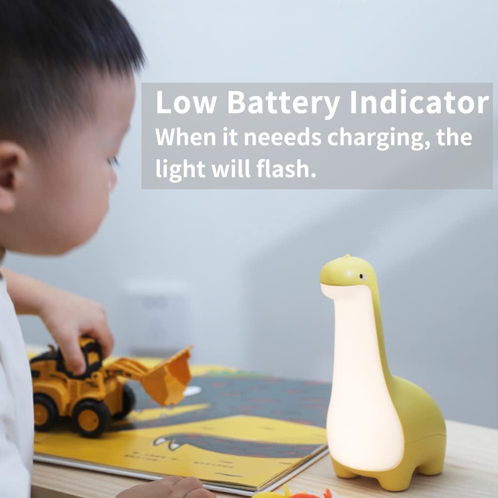 Cozy Dino Glow Night Light for Kids' Sweet Dreams