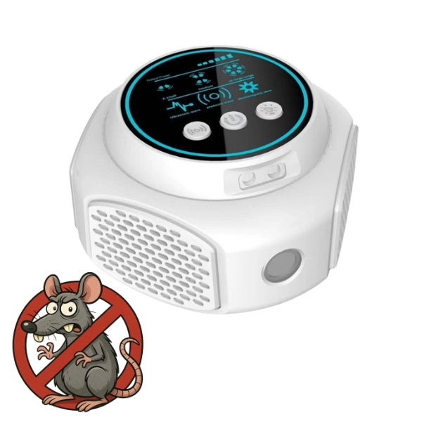 Eco-Friendly Ultrasonic Rodent Defense – 3200 Sq Ft Coverage