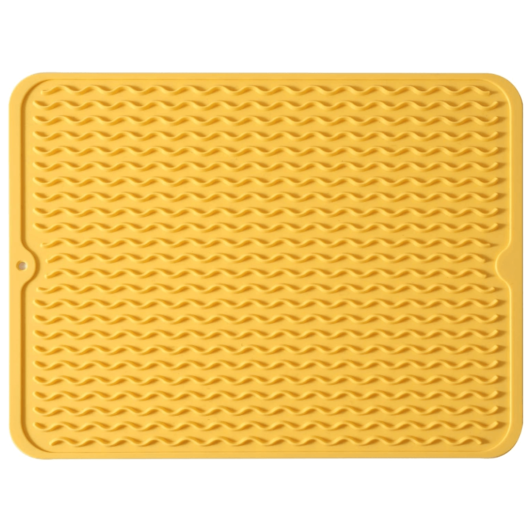 Silicone Dish Drying Mat - Heat Resistant Kitchen Liner