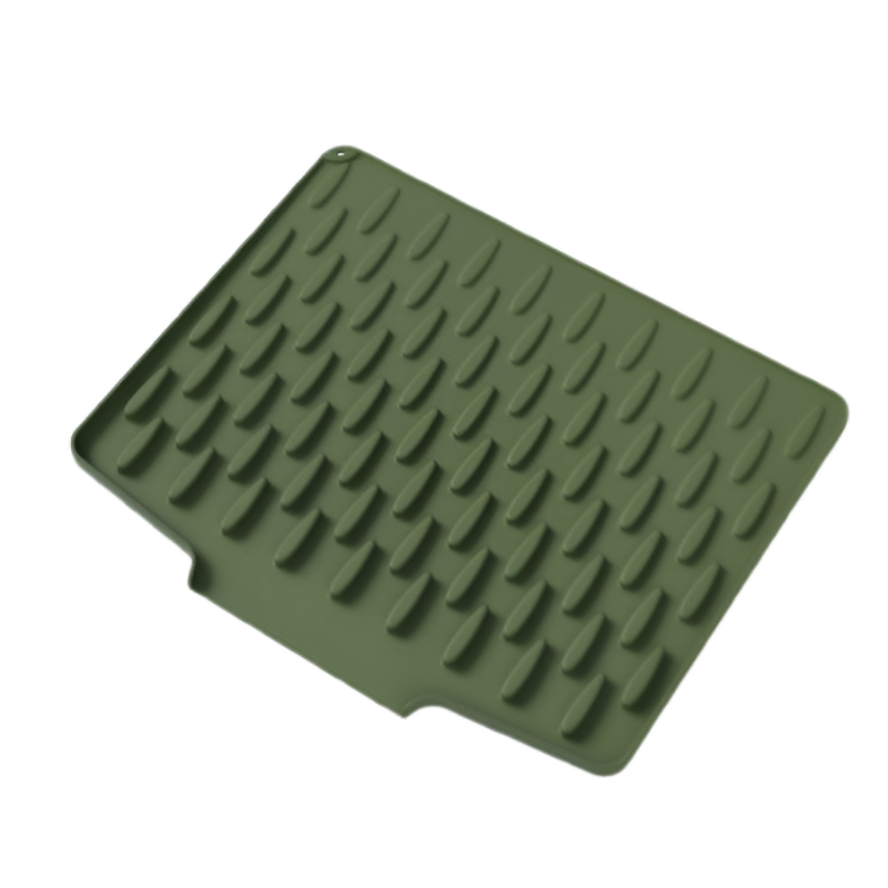 Versatile Silicone Drying Mat for Efficient Kitchen Use