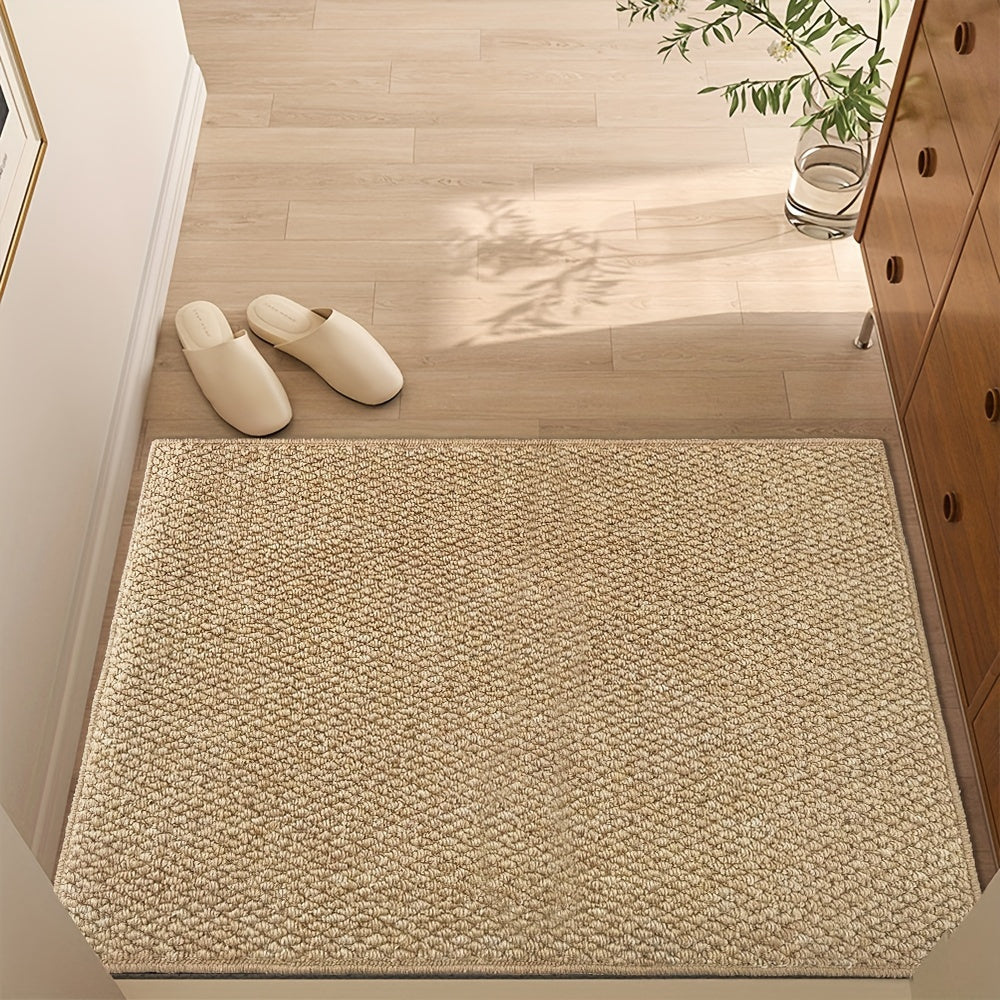 Stylish Entryway Mat with Slip-Resistant Design