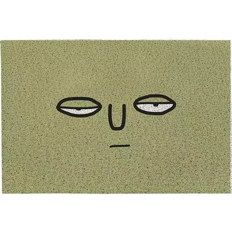 Whimsical Emoji Entrance Mat with Reliable Grip