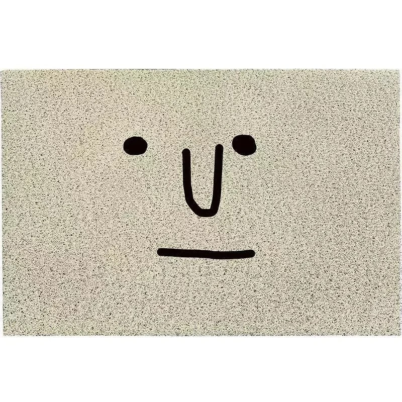 Whimsical Emoji Entrance Mat with Reliable Grip