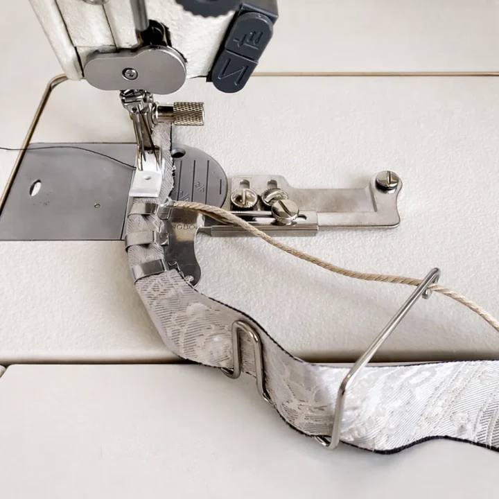 Double Fold Binding Attachment | Automatic Double Fold Guide | Stainless Steel