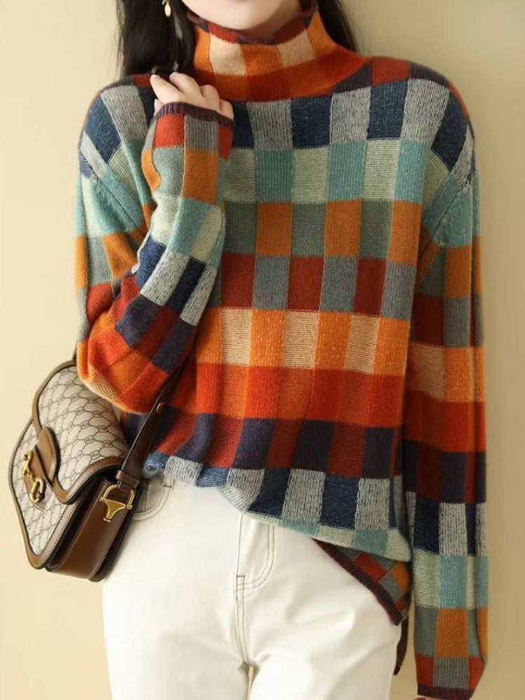 Colorful, Soft and Warm Sweater