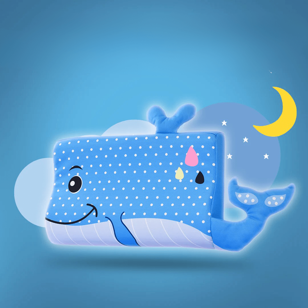 ComfortNest - Ergonomic Memory Foam Pillow for Kids