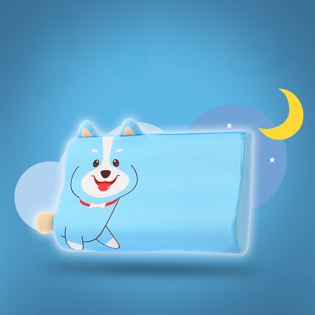 ComfortNest - Ergonomic Memory Foam Pillow for Kids