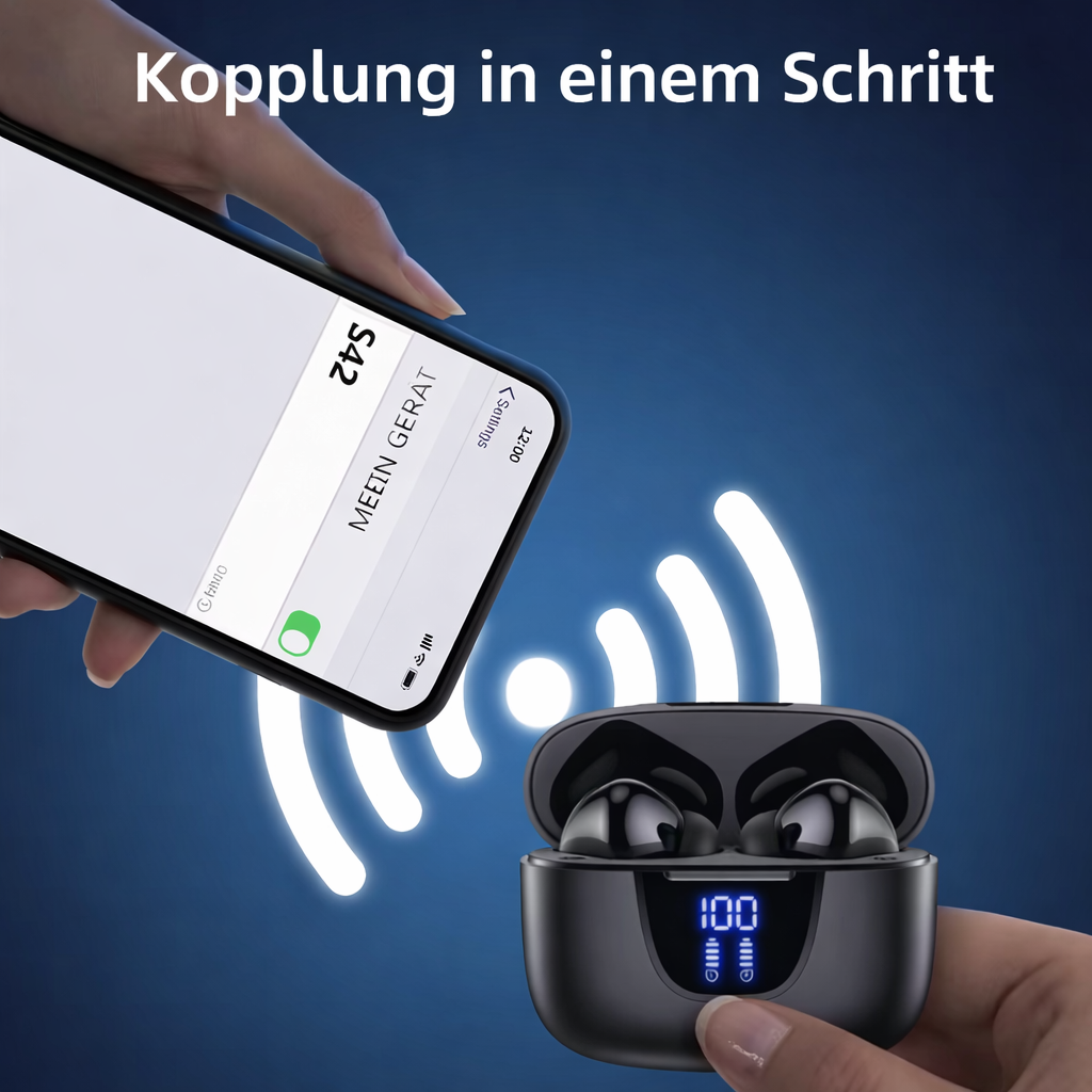 Wireless Earbuds | In-Ear Headphones | Extended Listening & Clear Calls