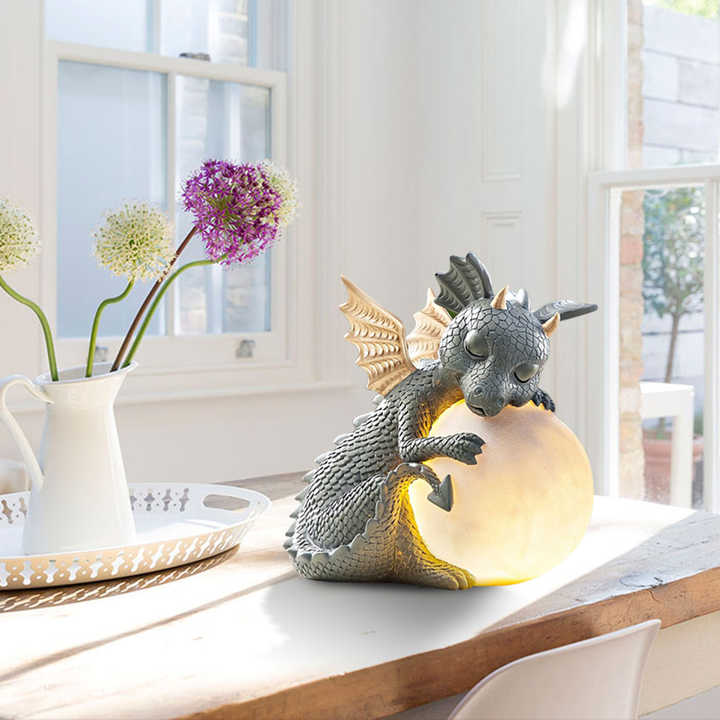 Mythic Glow Dragon-Themed Table Lamp for Cozy Spaces