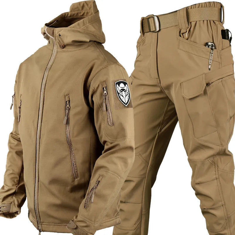 AllWeather Shield Outdoor Jacket and Trousers Set