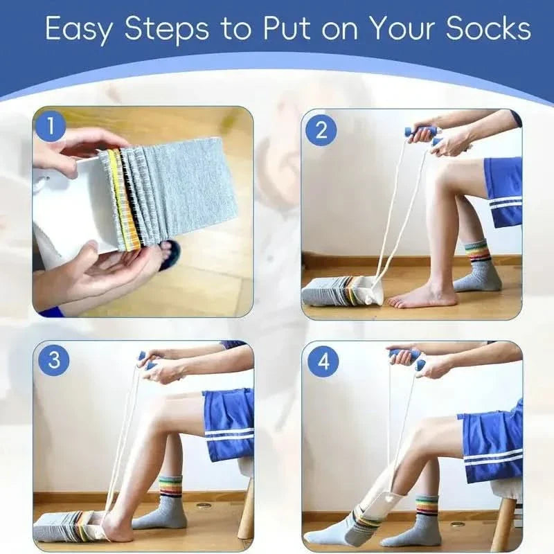 Adjustable Sock Helper for Daily Use – Independent Wear Aid