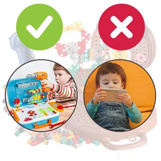 3D Electric Drill Set for Kids