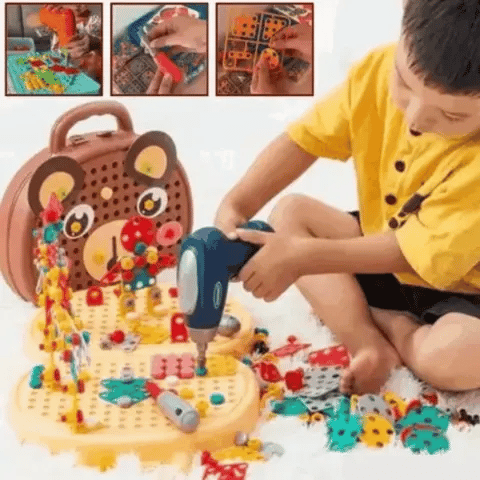 3D Electric Drill Set for Kids