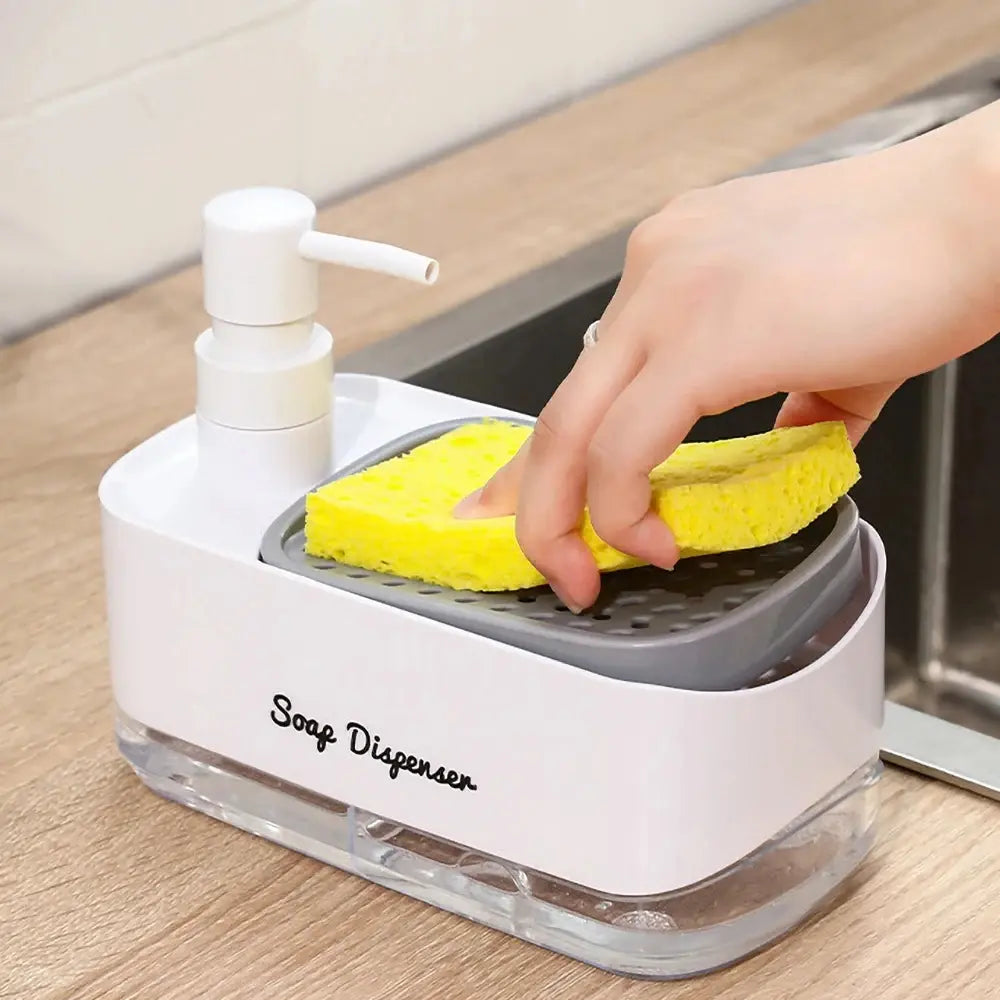 Versatile Dual-Chamber Liquid Dispenser for Home Use