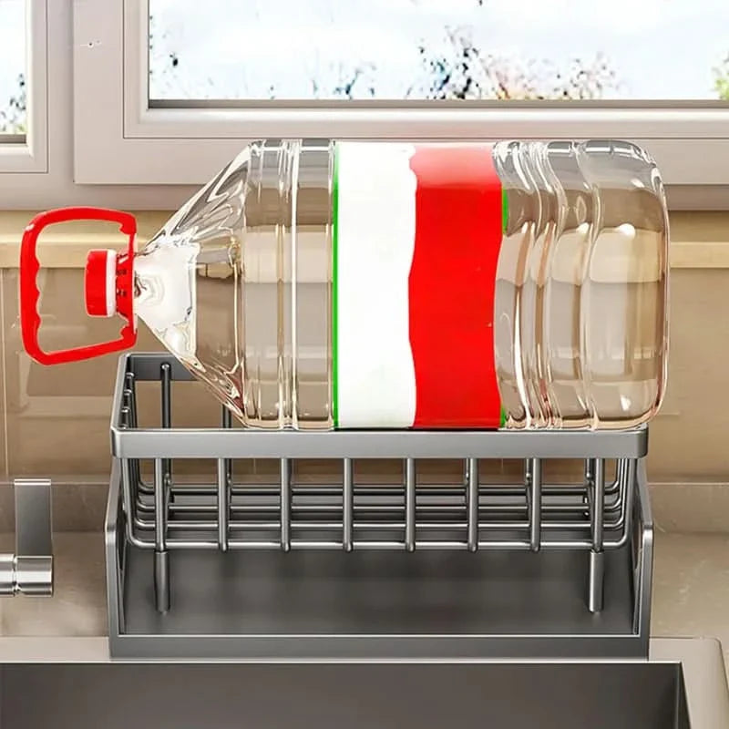 Sturdy Metal Kitchen Sink Organizer for Storage Solutions