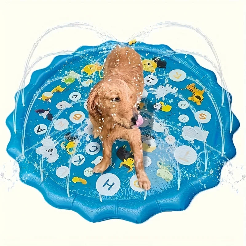 AquaPaw Bath Station – Outdoor Pet Washing Basin with Spray Feature