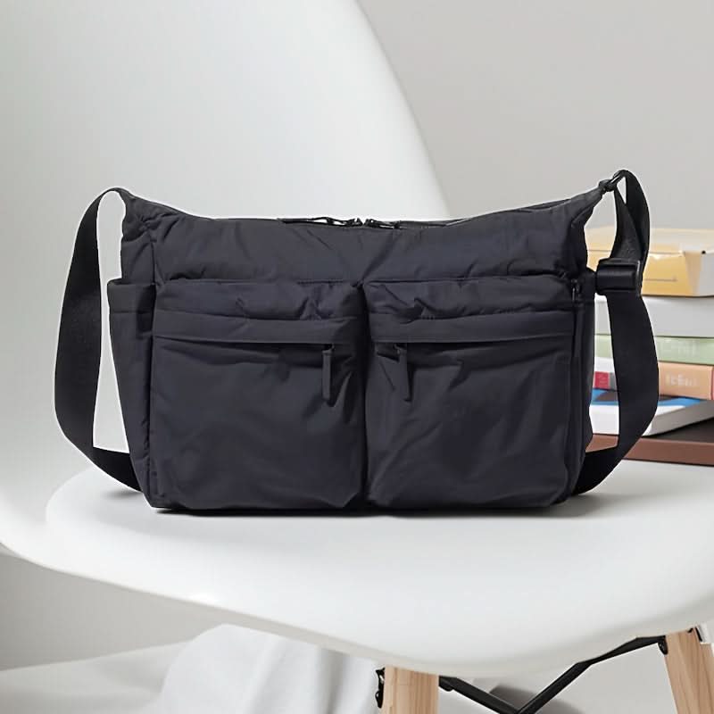Large Women's Shoulder Bag with Sturdy Fabric and Comfortable Design