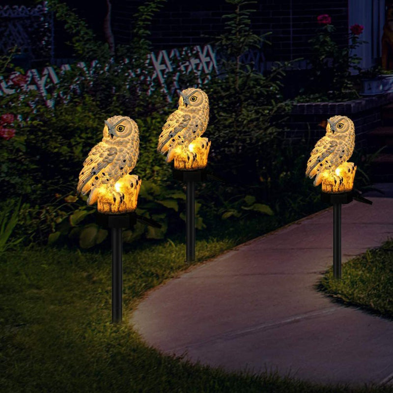 Charming Solar Owl Light for Your Garden – Weather-Resistant Design