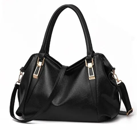 Chic Faux Leather Tote Bag for Women with Ample Storage