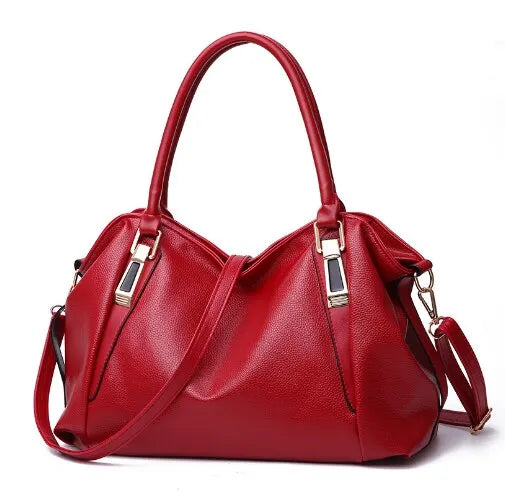 Chic Faux Leather Tote Bag for Women with Ample Storage