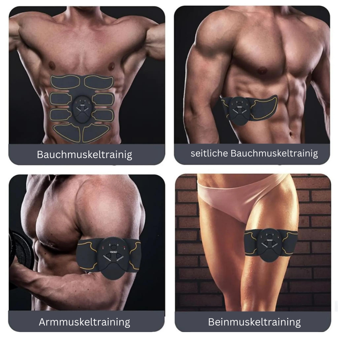 USB Rechargeable EMS Muscle Trainer for Effective Home Workouts