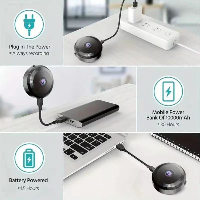 SecureView 1080P HD Wireless Surveillance Camera with Night Vision