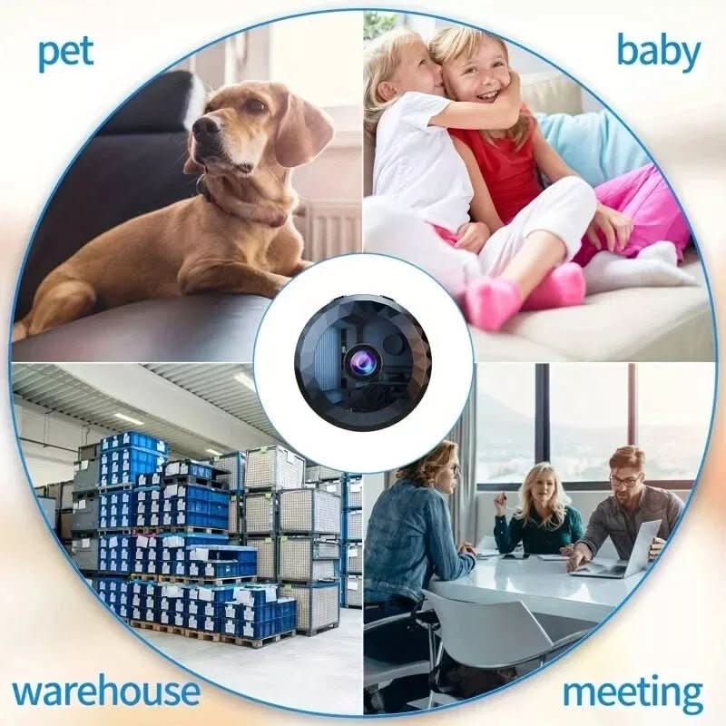 SecureView 1080P HD Wireless Surveillance Camera with Night Vision